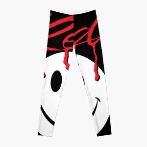 Whole lotta red smiley!! Leggings RB0812 product Offical Playboi Carti Merch
