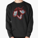 Whole Lotta Red Blue Butterflies Pullover Sweatshirt RB0812 product Offical Playboi Carti Merch