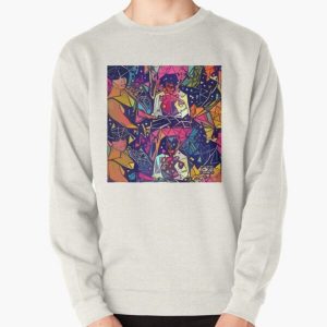 Abstract Playboi Carti Pullover Sweatshirt RB0812 product Offical Playboi Carti Merch