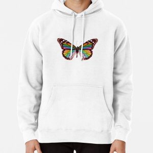 Playboi Carti Rainbow Butterfly  Pullover Hoodie RB0812 product Offical Playboi Carti Merch