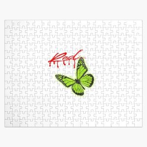 Whole Lotta Red Green Butterfly Jigsaw Puzzle RB0812 product Offical Playboi Carti Merch