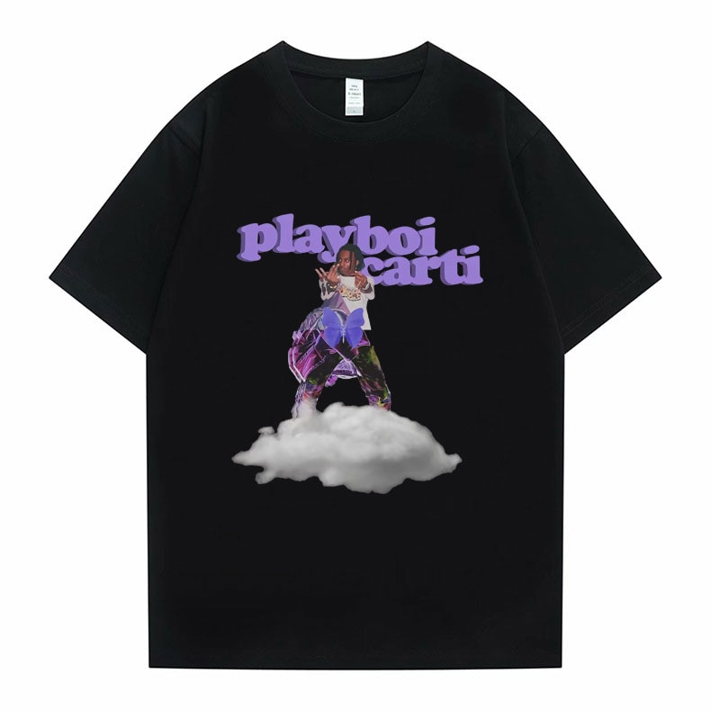 playboi-carti-t-shirts-playboi-carti-singing-in-the-cloud-classic-t-shirt