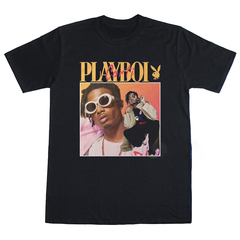 Rapper Playboi Carti T Shirt Men Women Summer Fashion Cotton T shirt Kids Hip Hop Tops - Playboi Carti Shop
